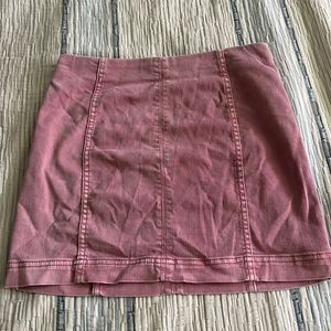 Cargo mini skirt